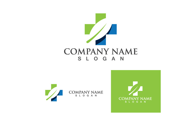 Hospital Logo and Symbol Template v3 - TemplateMonster