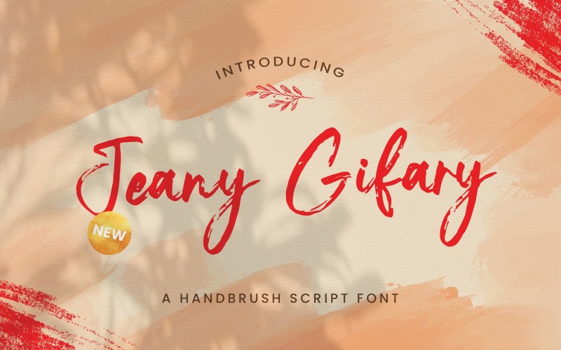 Jeany Gifary - Fuente de pincel texturizado