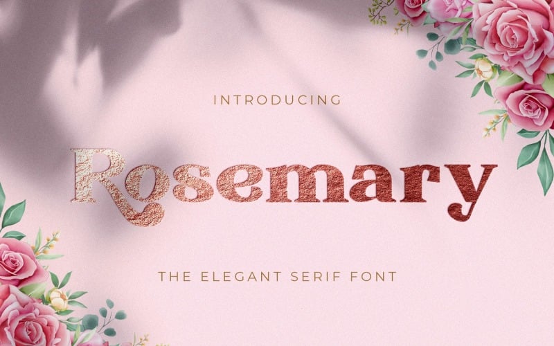 Rosemary - Fuente Elegant Serif