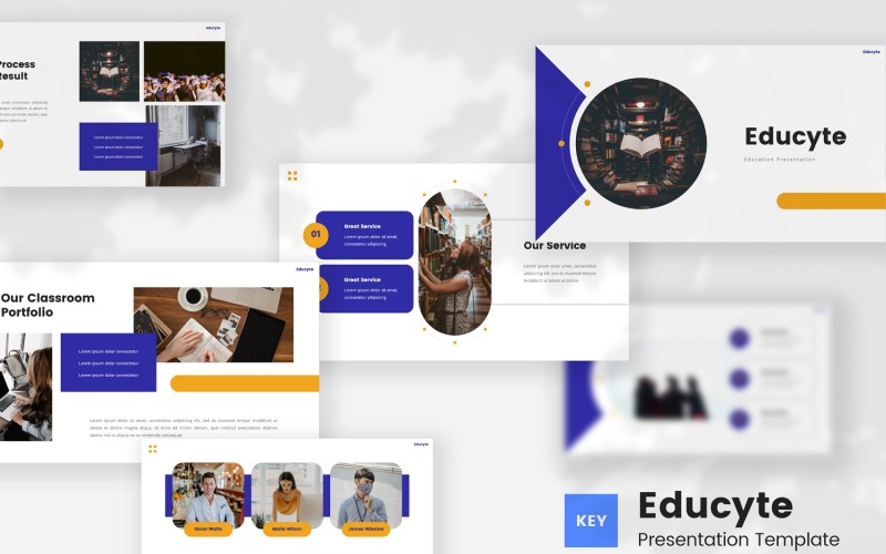 Educyte - Шаблон ключевого сообщения по образованию