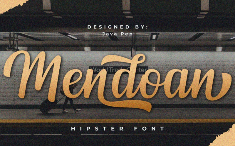 Font Mendoan Script / Pretty Script