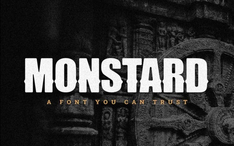Monstard Creative Modern Lettertype