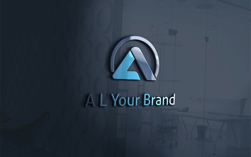 AL 创意标志设计矢量
