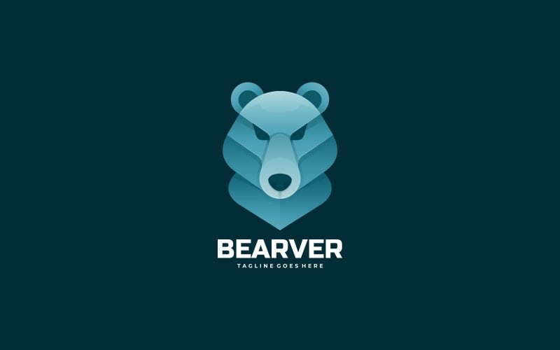 Beaver Gradient Logotyp Mall