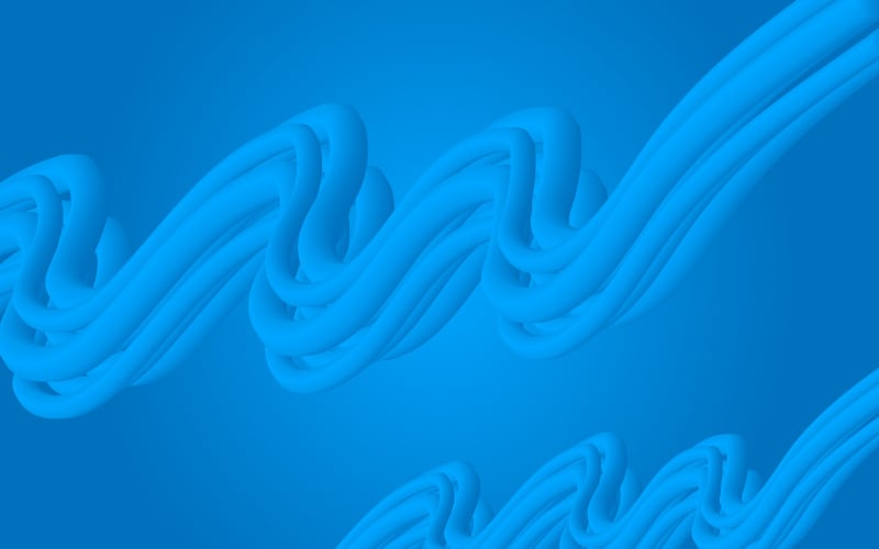 Modèle de fond dégradé bleu moderne abstrait de vecteur