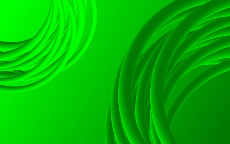 Modelo de plano de fundo gradiente verde elegante abstrato vetorial