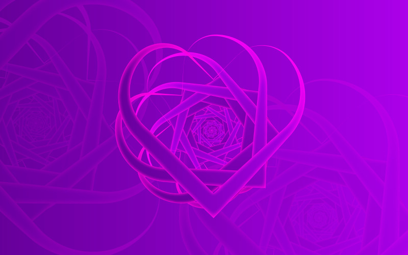 Stylish Vector Abstract Purple Background Template