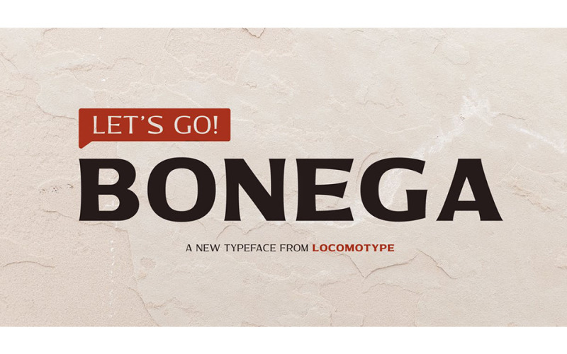 Bonega Font - Bonega Font