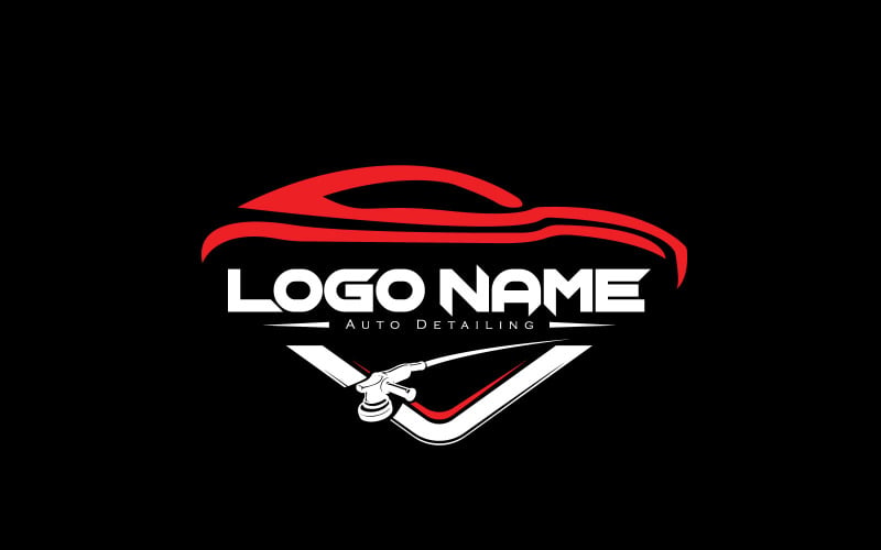 Design professionale del logo dell'auto