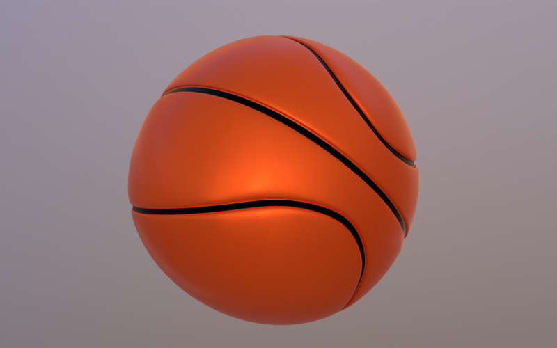 Basketbol Sporu 3D Modeli