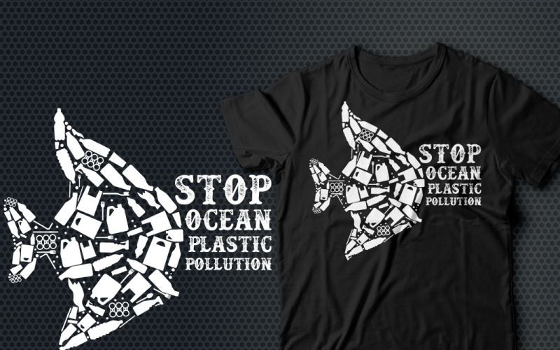 Camiseta Stop Ocean Plastic Pollution