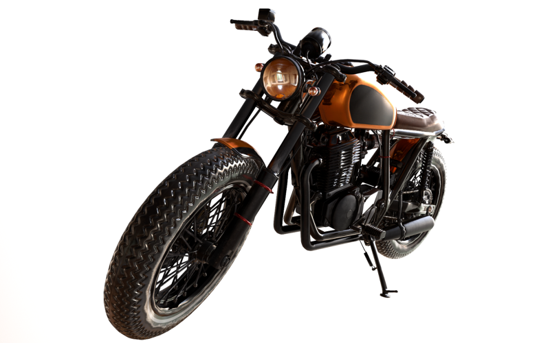 Moto X egyedi motoros 3D modell