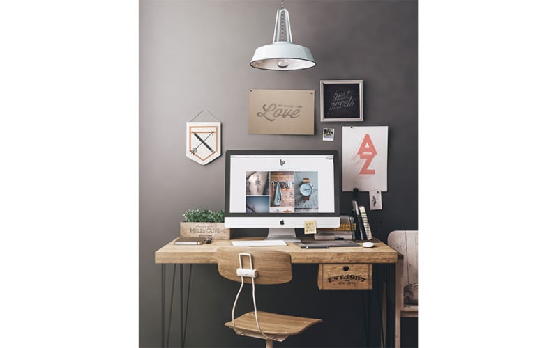 Workspace Mockup Set Product #224244 - TemplateMonster