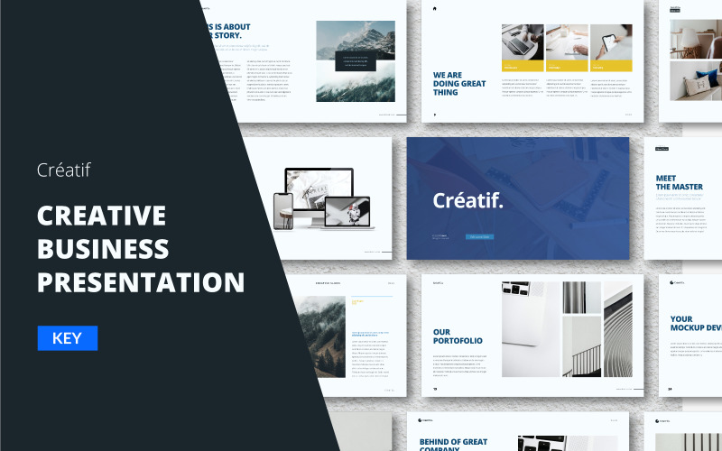 Creatif - Creative Business Template - Keynote Template