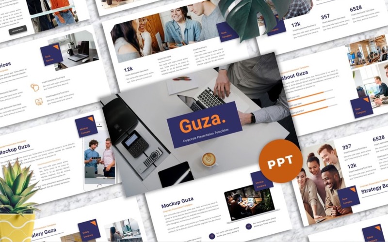 Guza - Powerpoint d'entreprise