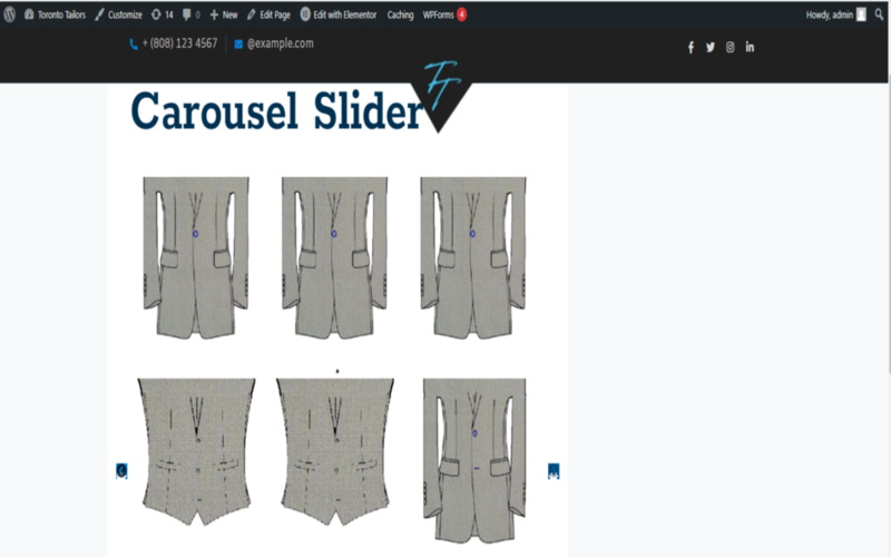 Zásuvný modul pro posuvný blok Wordpress Carousel Gutenberg