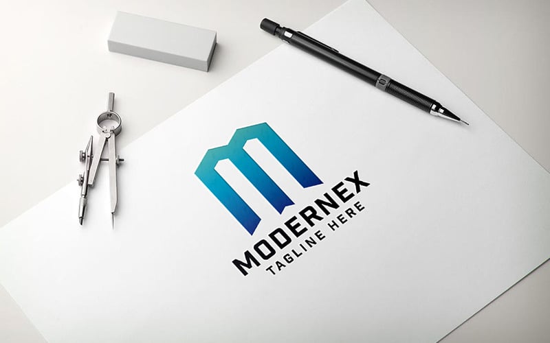 Logo Modernex lettera M Pro