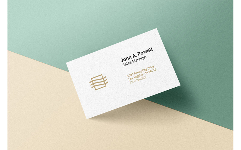 Product Business Card Vo.02 Mockup