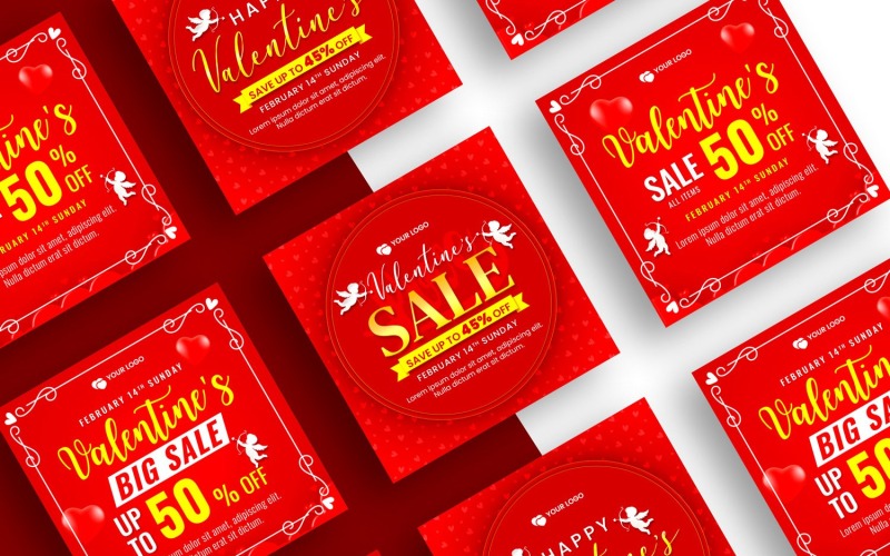Valentine'S Instagram Template Social Media