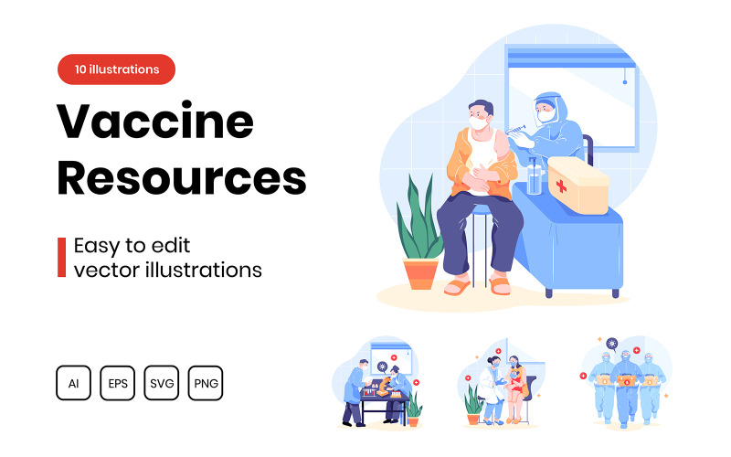 M313_Vaccine Resources Illustrationer