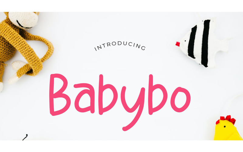 Babybo Cute Display Font - Babybo Cute Display Font