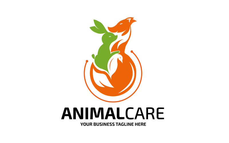 Amazing Animal Care Logo Template