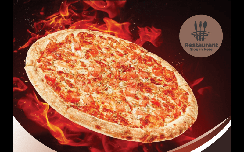 Pizza Hut : Folheto de pizza de fast food