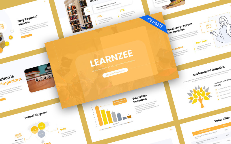 Learnzee Education Keynote Template