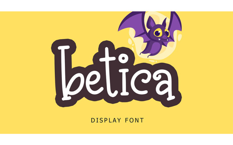Betica Display Font - Betica Display Font