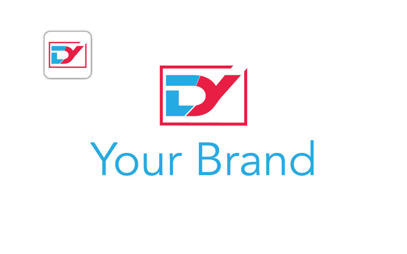 DY Letter Logotyp Designmall