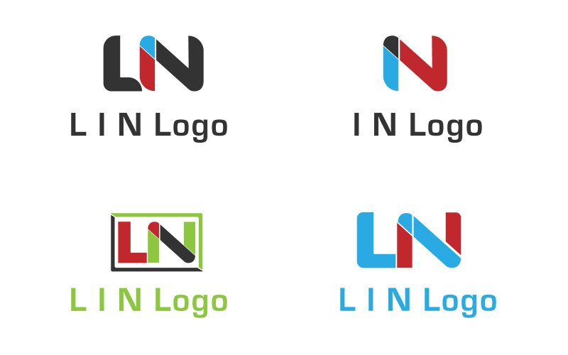 LIN-and-IN-Logo-Vector-Template