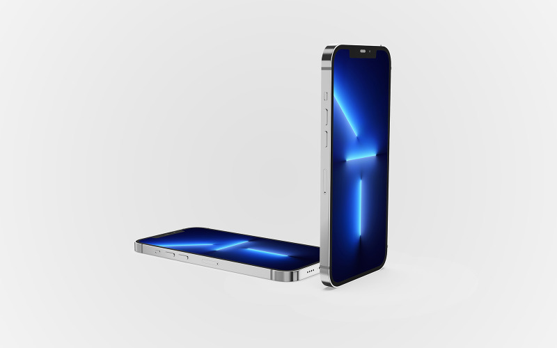 Iphone 13 Pro Max Mockup PSD-Vorlage Vol. 46