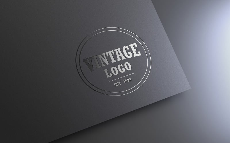 Logo Mockup PSD Template Vol 01