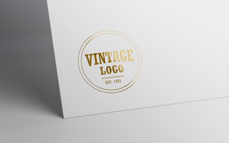 Logo Mockup PSD Template Vol 08