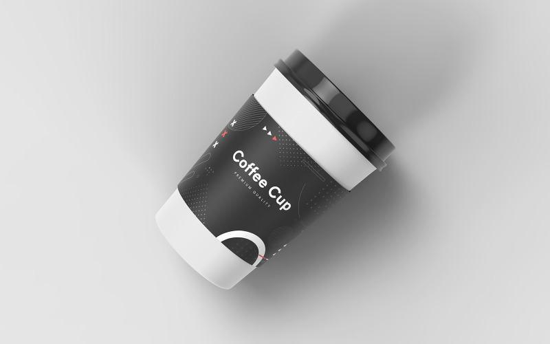 Plantilla de maqueta de taza de café para llevar Vol. 02