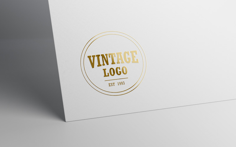 Szablon PSD Logo Mockup Vol 08