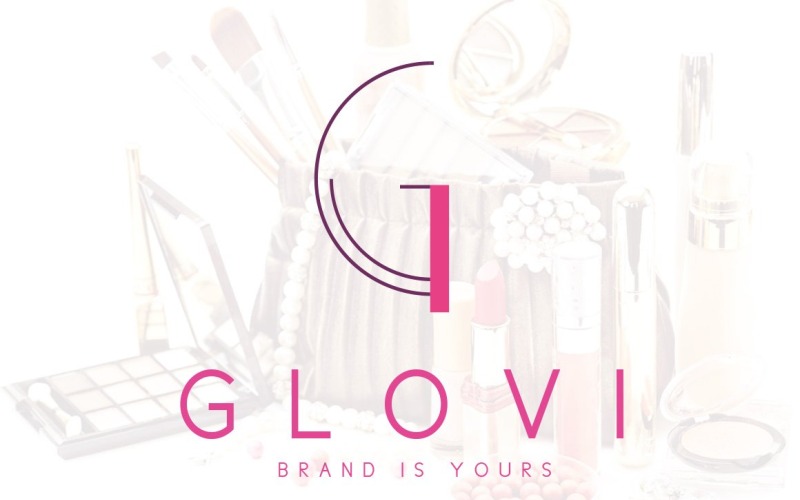 Modèle de logo de beauté et de soins de maquillage
