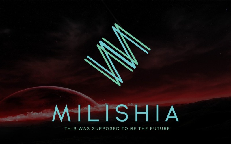 Modelo de Logotipo Futurista Milishia
