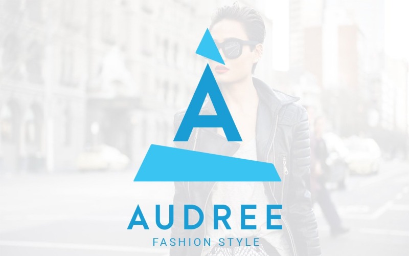 Modello di logo di abbigliamento e moda