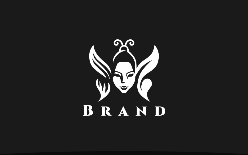 Butterfly Beauty Logo Mall