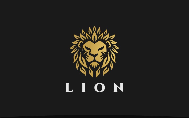 Lion Leaf Logo Nature Lion Logo #227497 - TemplateMonster