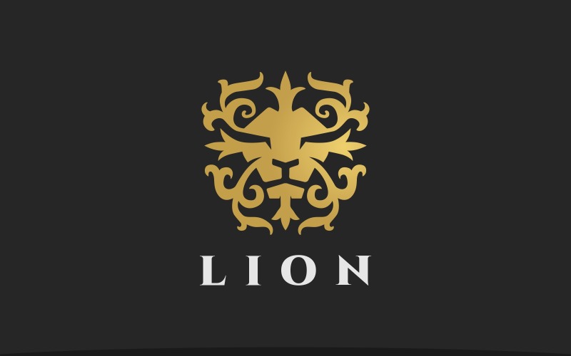 Lion Crest Logo Luxury Lion Head Logo - TemplateMonster