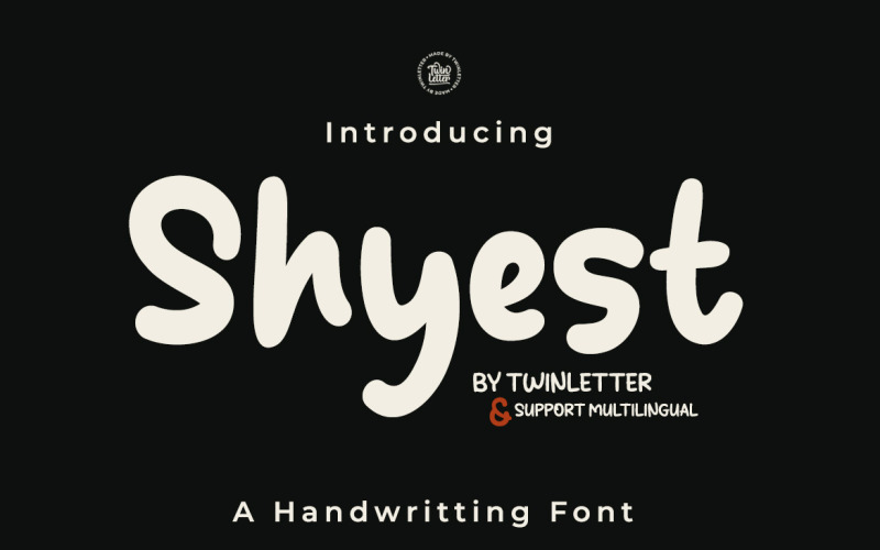 Shyest - Fonte manuscrita
