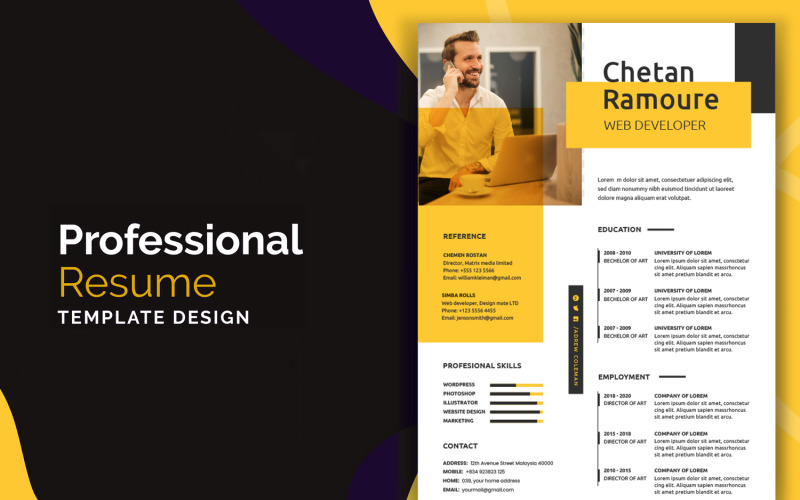 Chetan Rumore - CV Resume Template