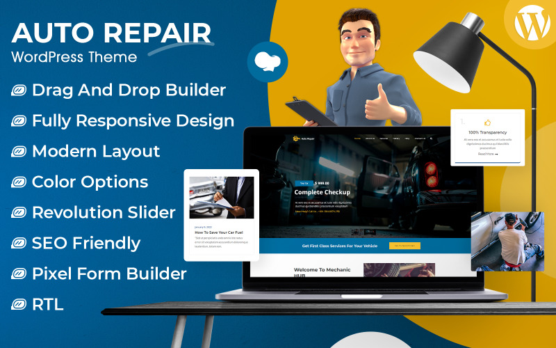 Auto-Reparatur-WordPress-Theme