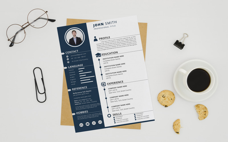 Conception de modèles de CV / CV professionnels