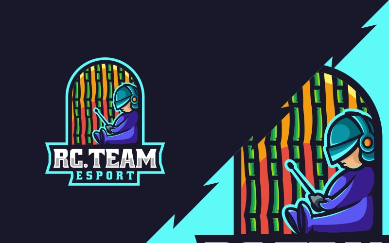 Logo E-Sports et Sports d'équipe