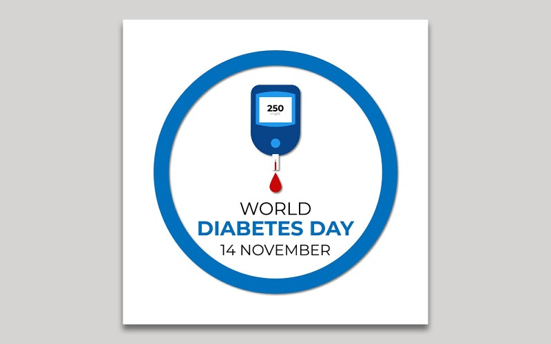 Design Plano Dia Mundial do Diabetes