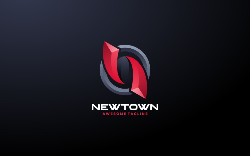 Vector abstract verlooplogo