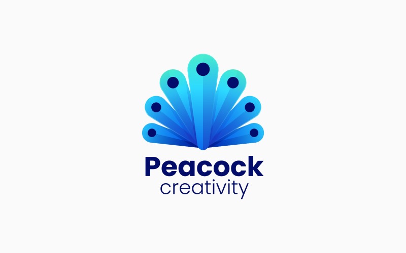 Vector Pauw Verloop Logo